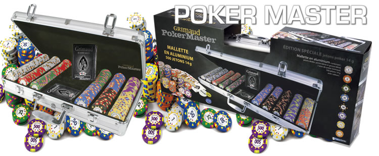 pokermaster poker jetons master mallettes et recharges